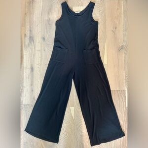 Black Sleeveless Jumpsuit